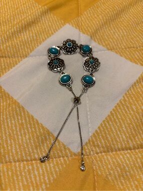 Turquoise Adjustable Bracelet from Buckle